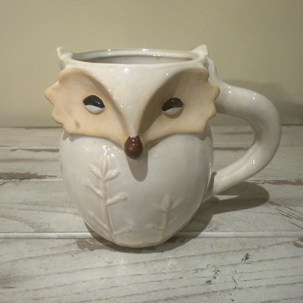 Gibson FOX Shaped 3D Reactive Glaze Stoneware
Coffee Mug 20oz Dishwasher Safe